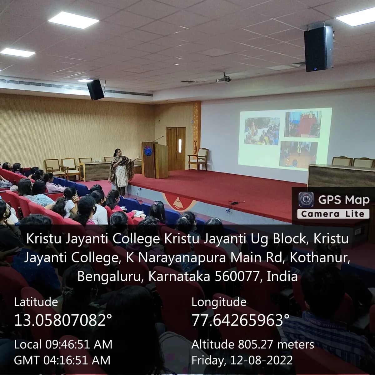 Workshop at Kristu Jayanti College, Bengaluru